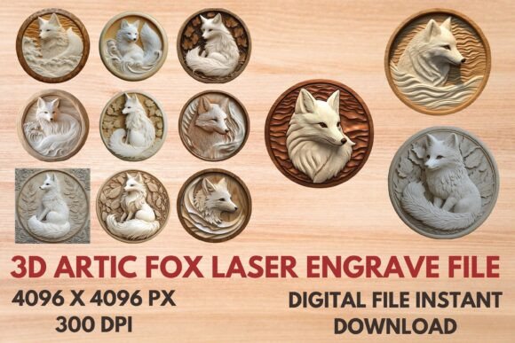 Mastering Precision: The Strategic Value of the 3d Artic Fox Laser Engrave File for Modern Creators