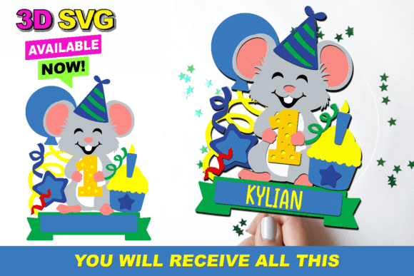 Unleash Creativity with the Little Mouse Cake Topper 3D SVG Collection: A Complete Guide for Crafters