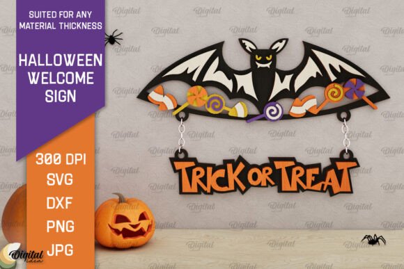 Unlocking Creativity: The Ultimate Guide to 3D Halloween Welcome Sign Laser Cut Digital Designs