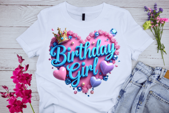 Unlocking Creativity with 3D Happy Birthday T-Shirt Designs and High-Resolution Assets
